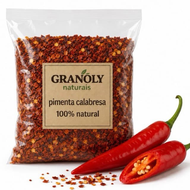 Pimenta Calabresa Moída A Granel – Temperos para Carnes, Molhos e Receitas