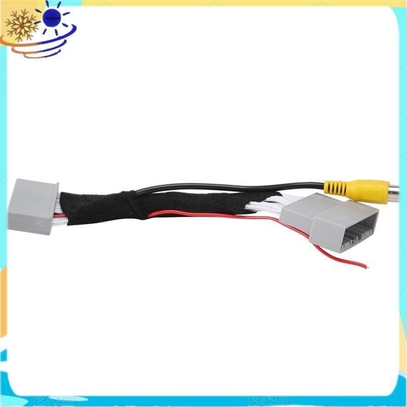 [Le's Shop] Adaptador De Câmera De Visão Traseira Do Carro Cabo De Chicote De Fios Conector De Vídeo Para EXI 2012-2016