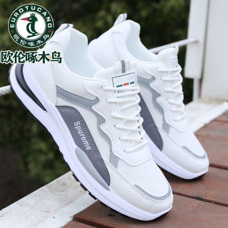 Oferta Especial Oulun Woodpecker: Tênis de Corrida com Amortecimento para Homens, Tênis Esportivos Casuais Populares, Ve