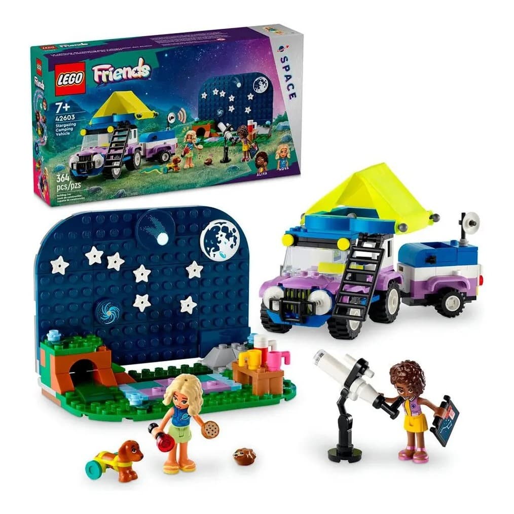 Lego Friends Veículo De Acampamento 364 Pçs Bloco de Montar