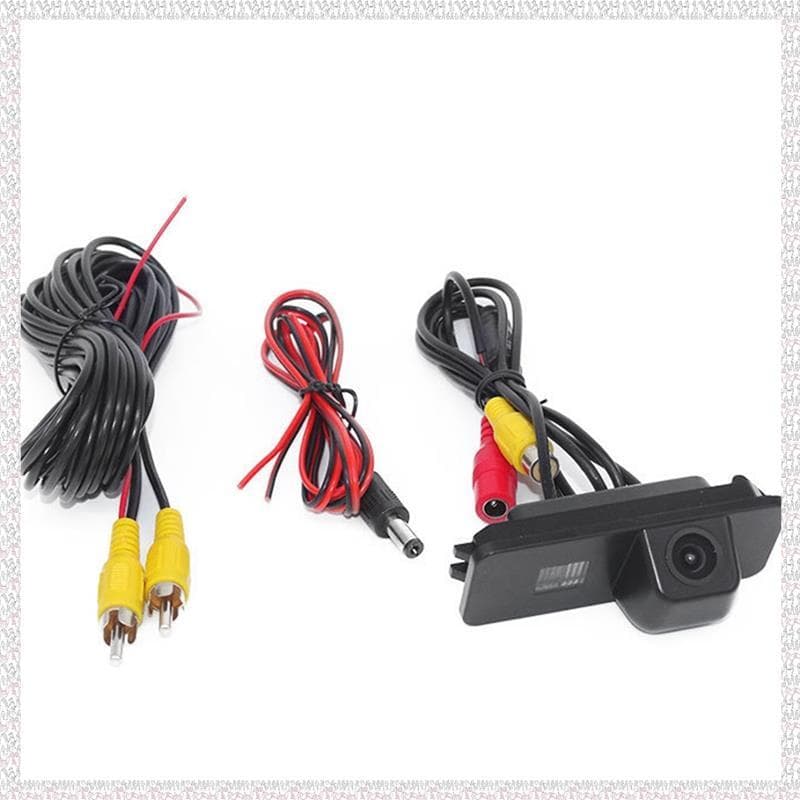 (Otgl) Câmera Reversa CCD Para Carro De Visão Traseira Noturna Backup Magotan Golf