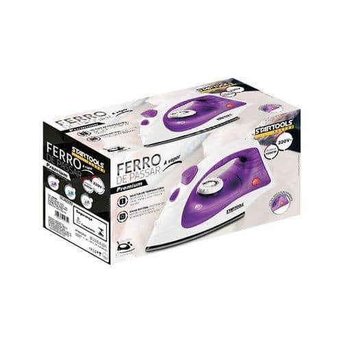 Ferro Passar A Vapor Alta Potencia Vapor Forte Pratico Design Moderno 127v