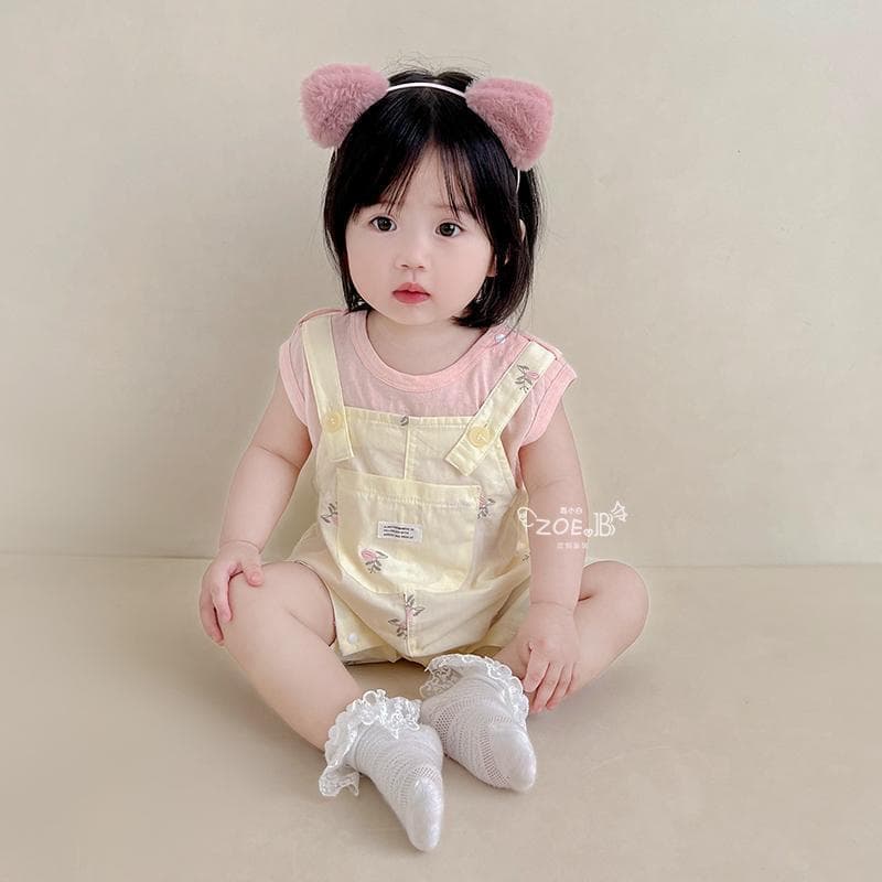 Bebê bebê roupas de verão roupas do bebê menina estilo ocidental macacão terno bonito Super bonito macacão de duas peças