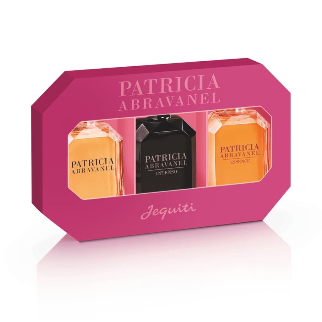 Estojo Patricia Abravanel, 3 x 25 ml - Jequiti