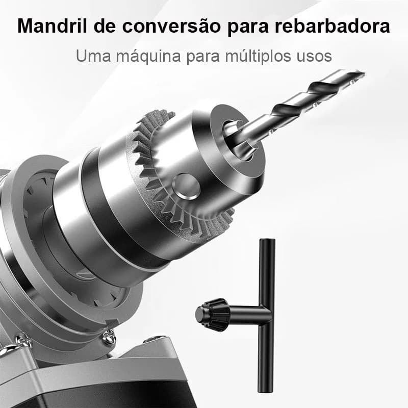 Mandril Adaptado Para Esmerilhadeira Com Chave De 1,5-13 Mm, femea Rosca M14
