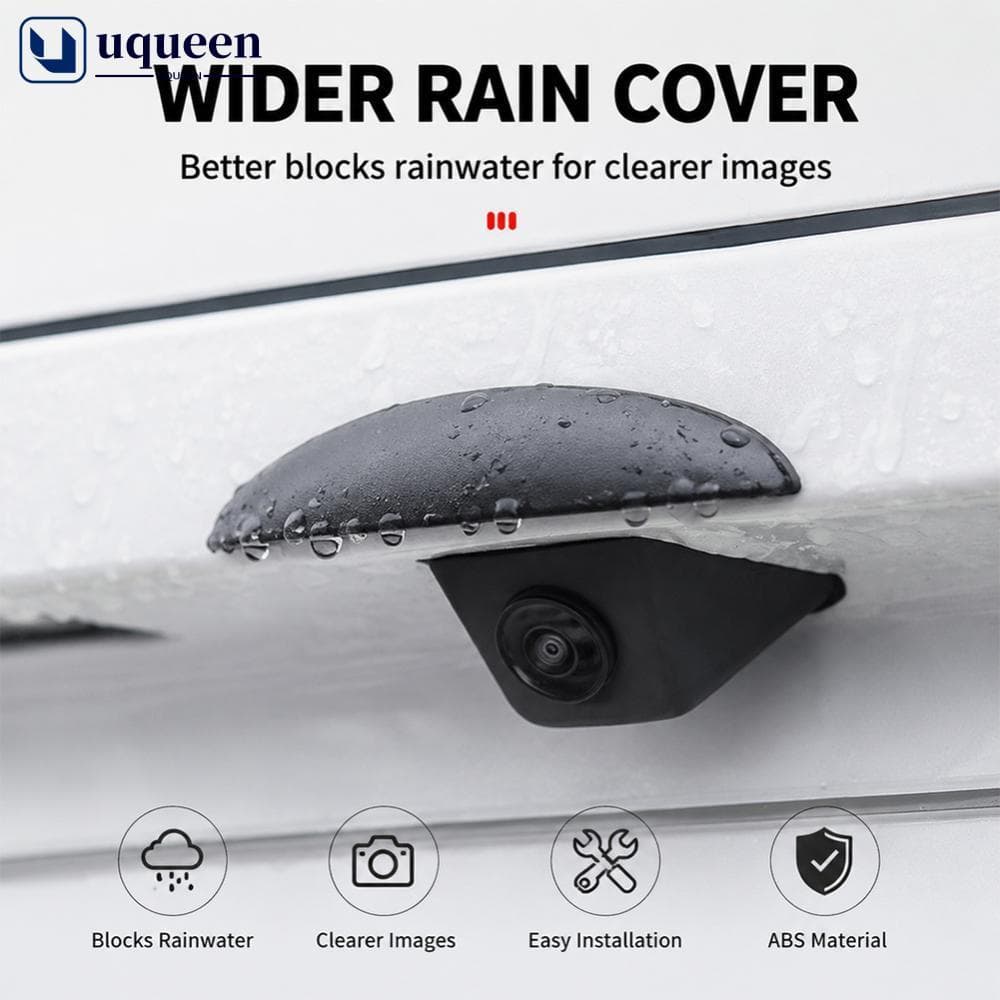 UQUEEN Capa De Chuva Para Câmera Traseira Montada Em Carro Proteção À Prova D'água De Automóvel Protetor De Contra Acess