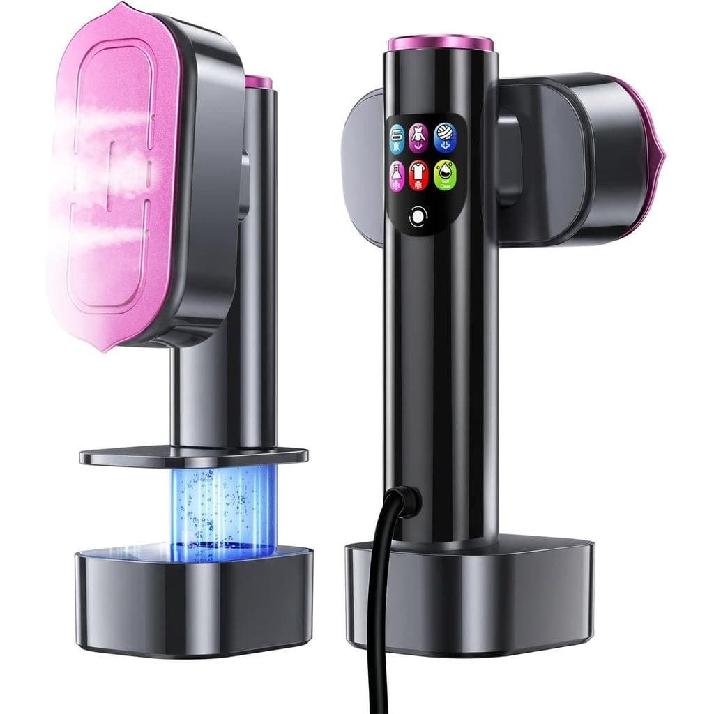Vaporizador de roupas portátil, ferro a vapor mini, capacidade de 190ml, 1200W, potência forte, removedor rápido de ruga