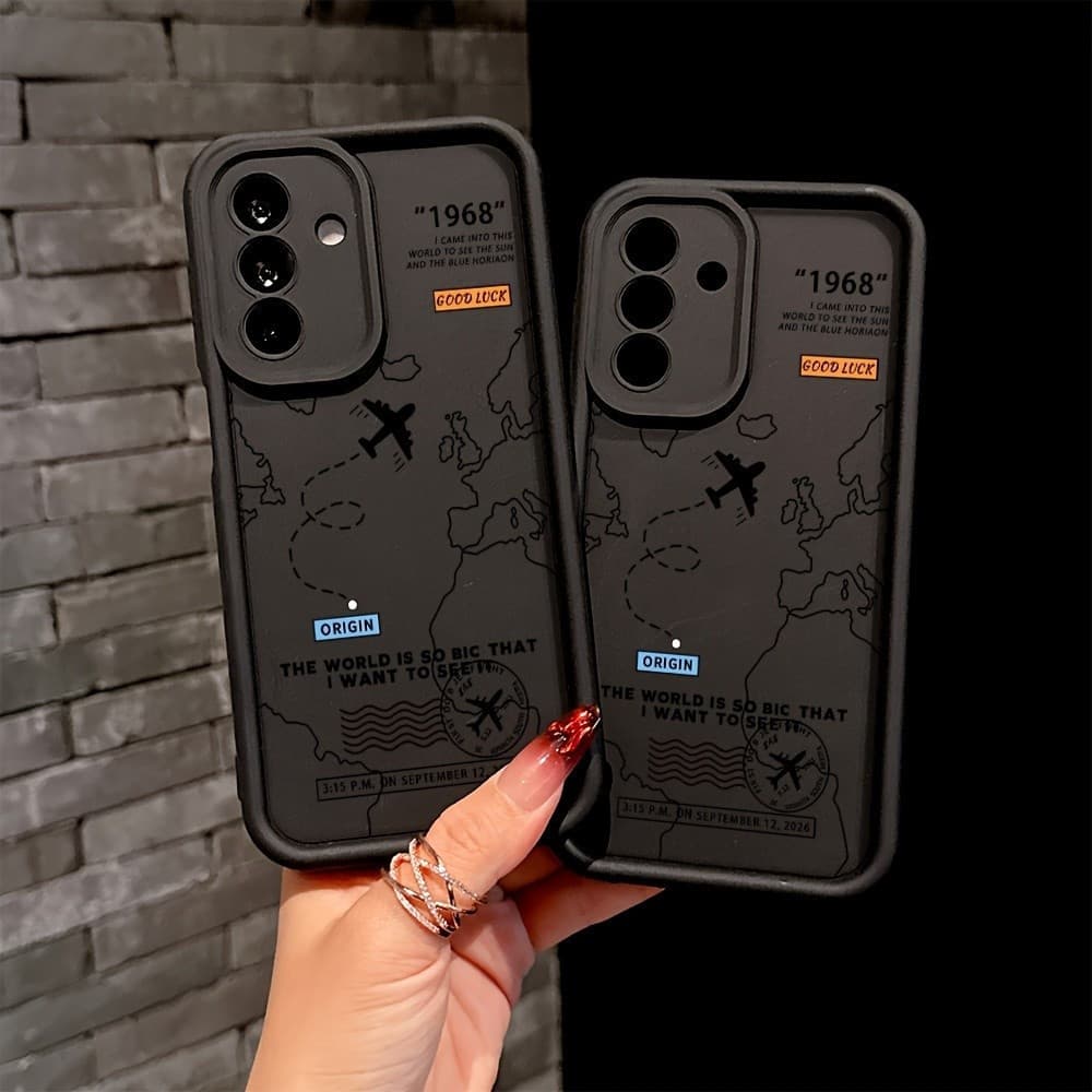 Capa de celular - Uma capa de celular com design de canal de ar, adequada para Samsung Galaxy A26 A36 A55 A35 A06.