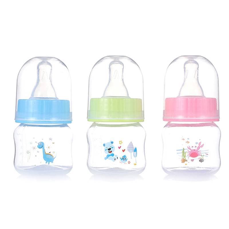 [Rut] 50ML Bebê Recém-Nascido Mini Mamadeira Portátil Sem BPA Seguro Infantil Enfermagem Alimentador Para Cuidados Com O