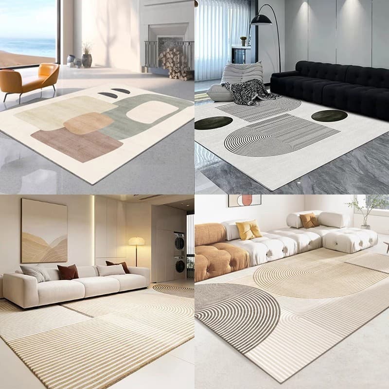[Novo produto] tapete sala de estar novo engrossado luz luxo Premium sofá mesa de centro tapete simples antiderrapante s