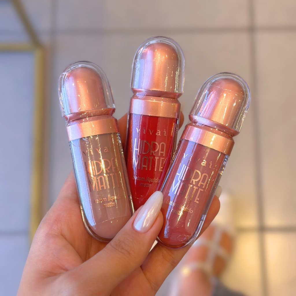 Batom Líquido Matte Vivai - Hidra matte