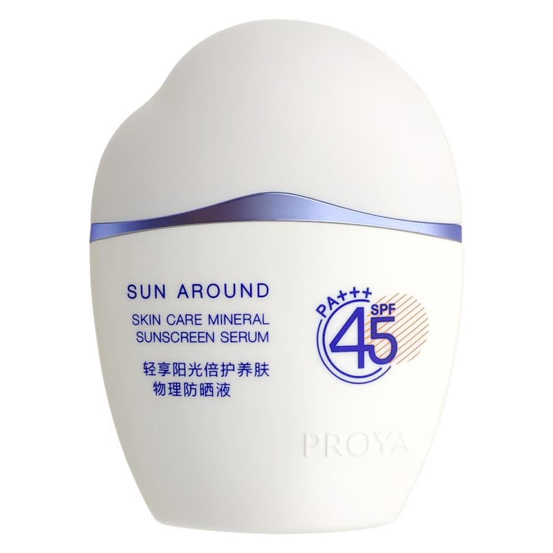 Polaya Light Enjoy Sunshine Double Care Cuidados com a Pele Loção Protetor Solar Físico Nuvem Protetor Solar Refrescante