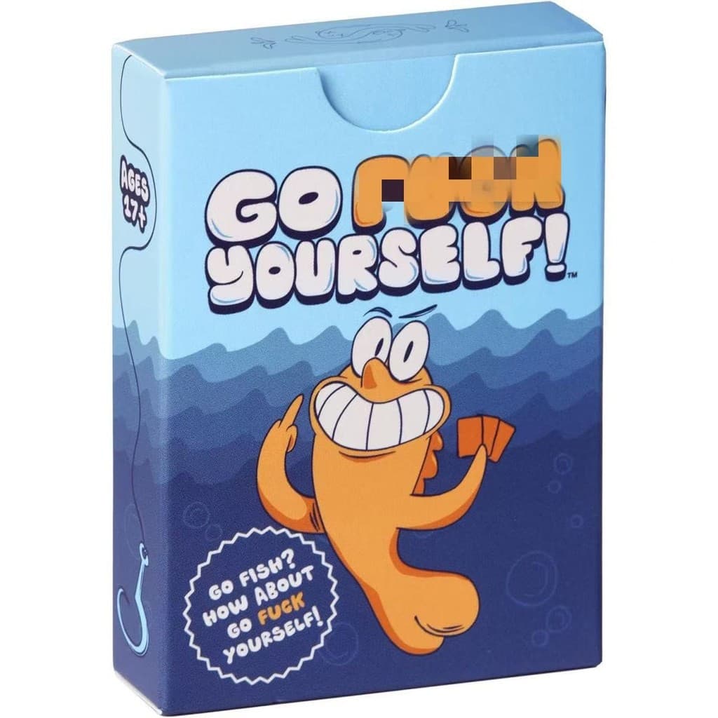 Go Fish Jogo De Tabuleiro Cartão Adulto Engraçado Festa Data Família Divertido