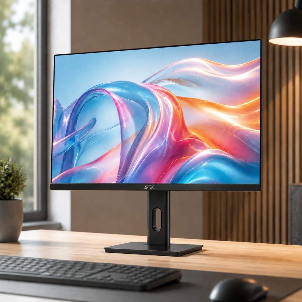 Monitor Gamer 27 Pol 540Hz IPS Full HD 1ms HDMI DP FreeSync Compatível com G-Sync Aitek DELTA-M2718FPS