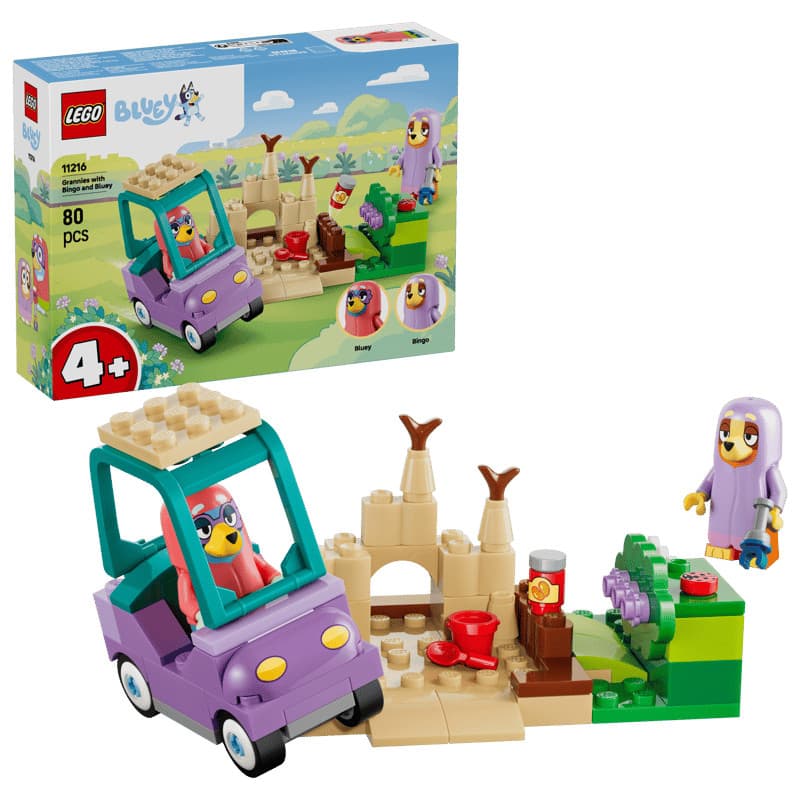 Blocos de Montar - Vovos Com Bingo E Bluey LEGO DO BRASIL