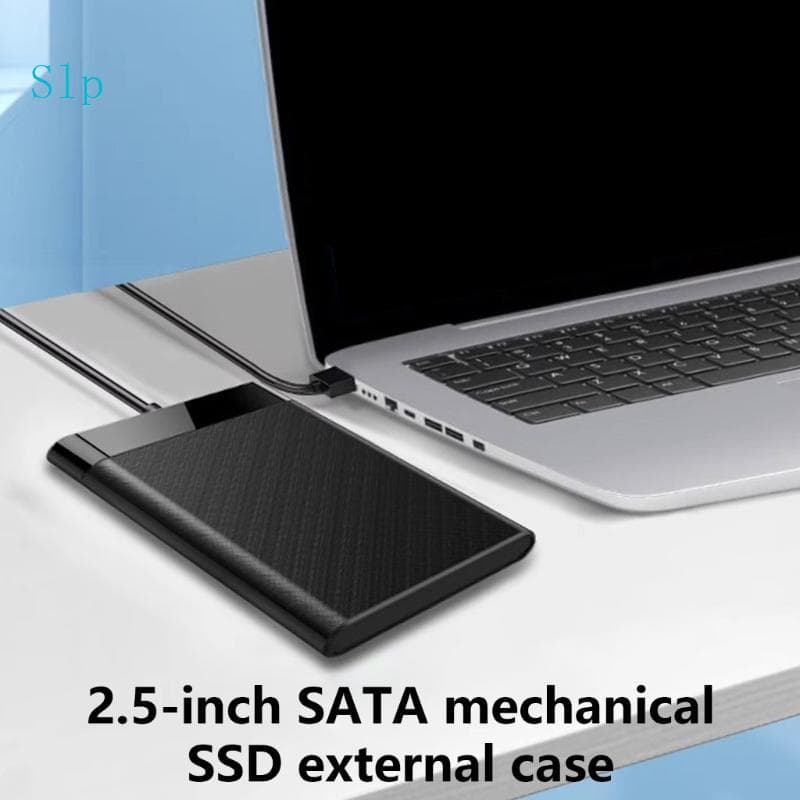 Gabinete De Disco Rígido Externo Slp De Velocidade Rápida Com USB3 0 USB2 0 3 1 E SATA3 0 5 Gbps Suporte Para SSDs HDD D