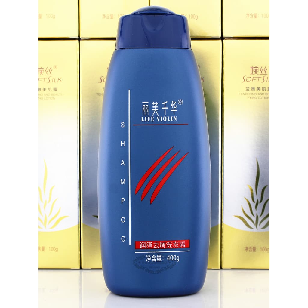 Lifu Qianhua Shampoo Hidratante Anticaspa 400g Shampoo Anticaspa Melhora a Coceira na Cabeça Homens Mulheres Contador Pr