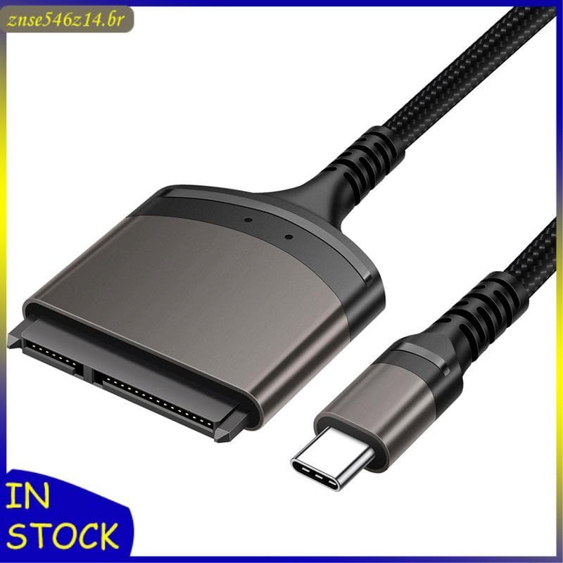 [Rbw] Cabo TYPE-C Para Sata 3.0 Adaptador USB 2.5 Polegadas SSD Externo HDD Disco Rígido 22 Pinos III PC