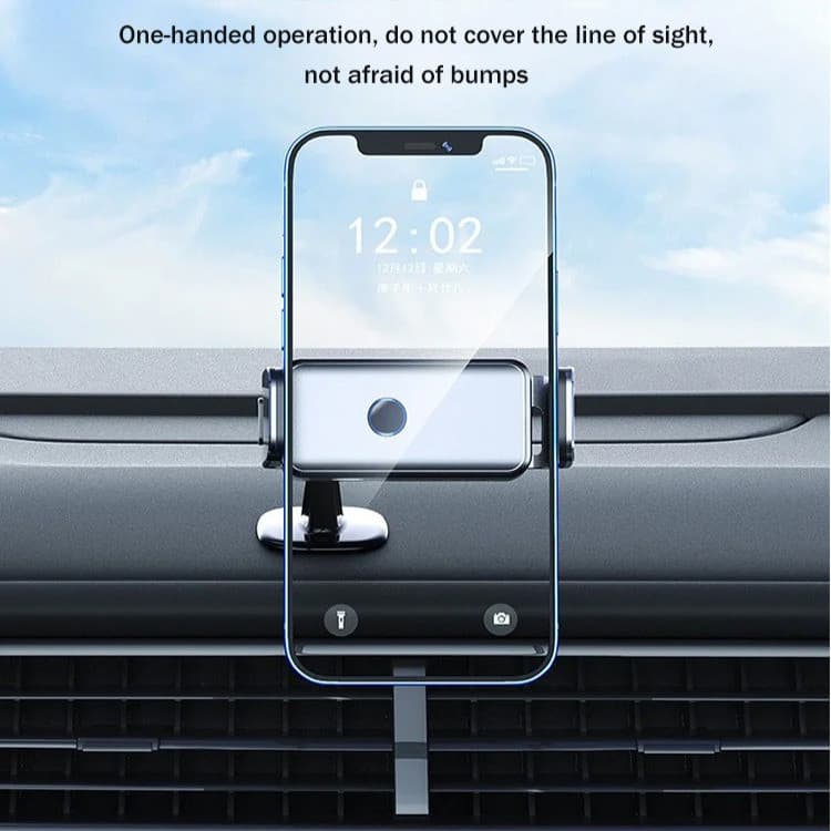 【Automático e Inteligente】[Design Compacto] Suporte para Celular no Carro/Saída de Ar/Navegação/Carro