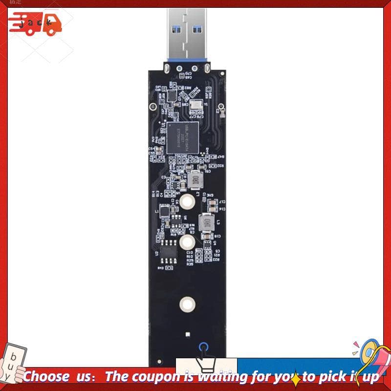BRS0'M . Adaptador 2 SATA NVMe SSD Para USB 3.1 , Placa Conversora Externa PCI-E-Gen 2 PCIe Tipo A