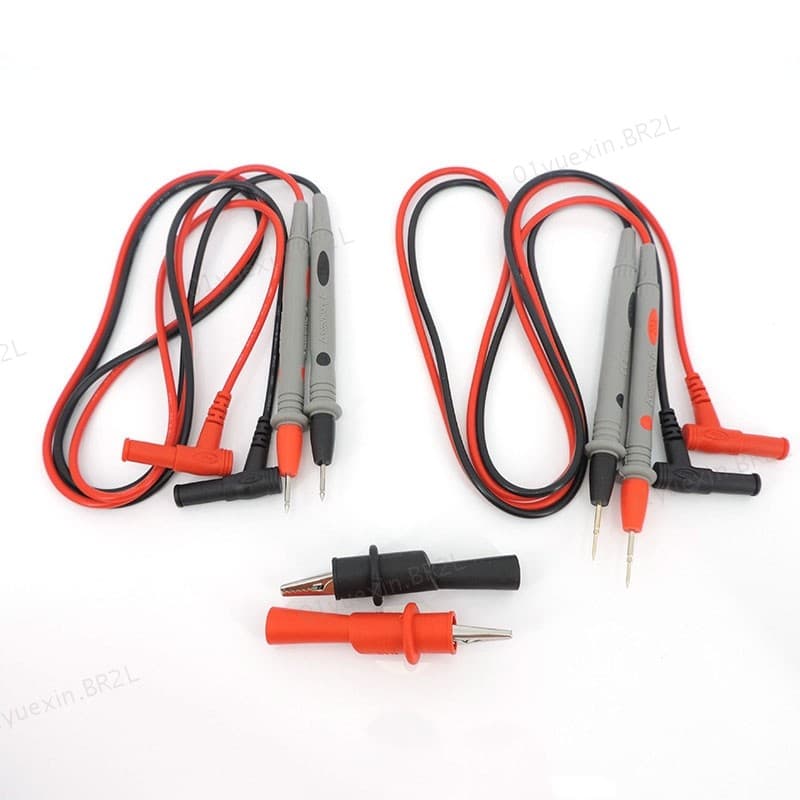 1000V 10A 20A Multi Medidor De Teste Sonda Clipe Cabo Chumbo Multímetro Ponta Caneta Para Testador Digital Voltímetro BR