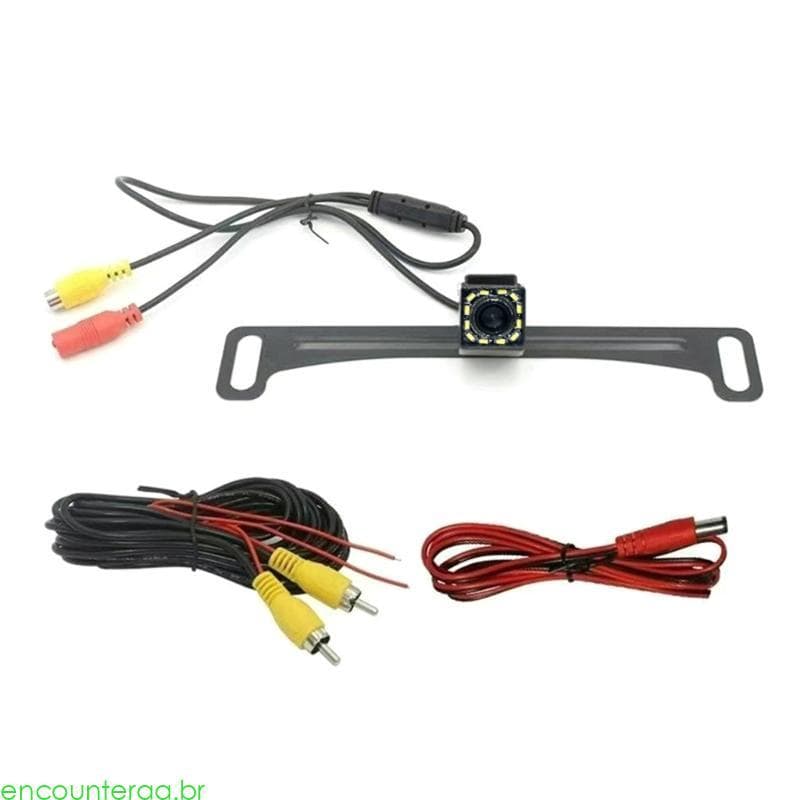 Encontrora Carro Câmera De Visão Traseira Suporte Placa Luz Montagem DVR Não Incluído