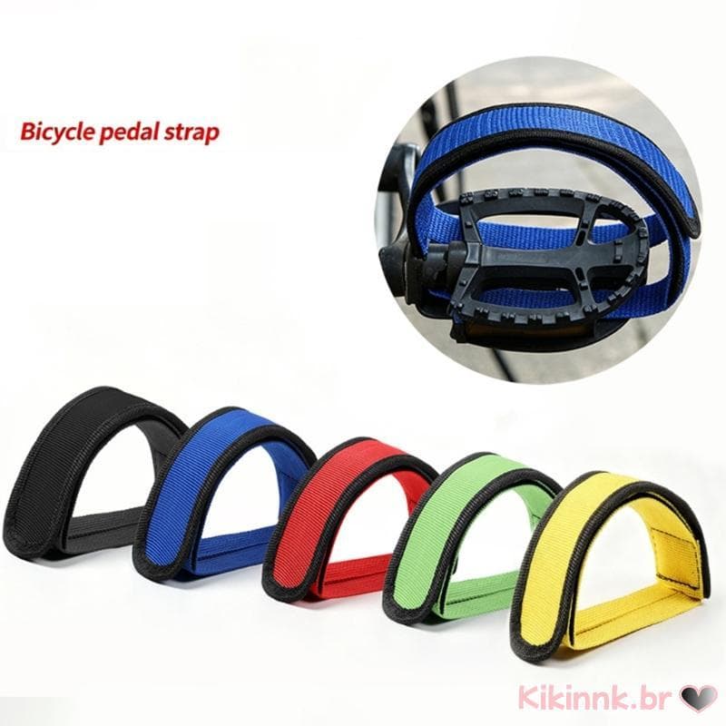 Ciclismo Bicicletas Pedal Strap Toe Clip Para Equipamentos Fixos E Ergométricas
