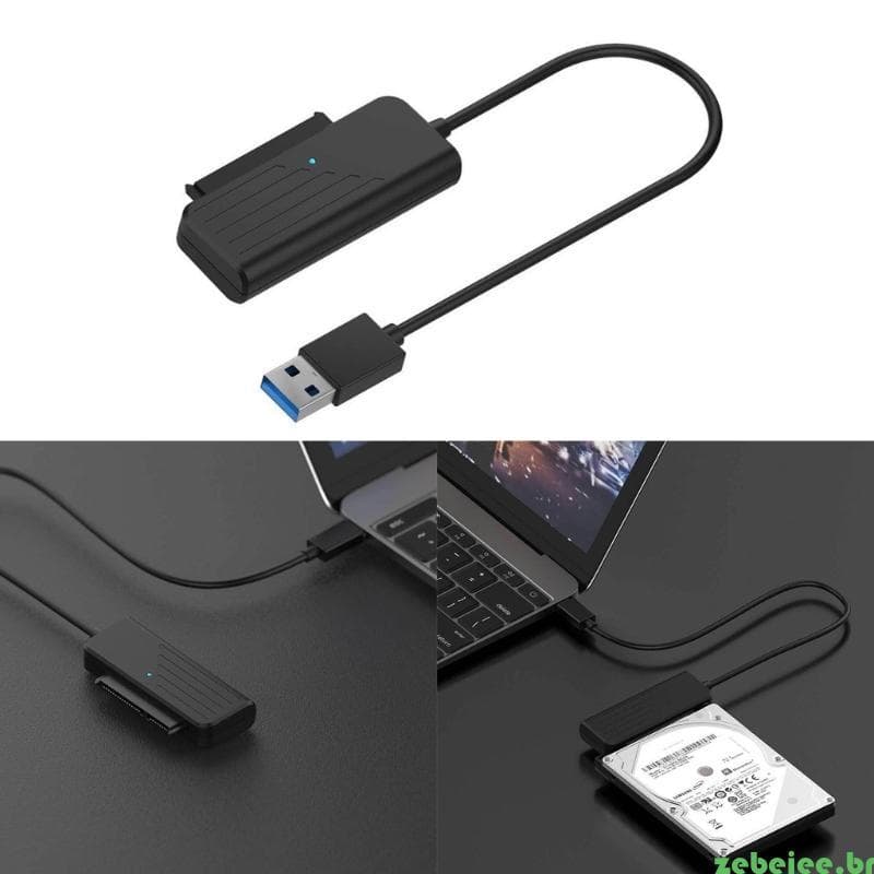 zebeiee USB3 0 Para Adaptador 5 Gbps Driver Rígido SSD Externo 2 5 Polegadas