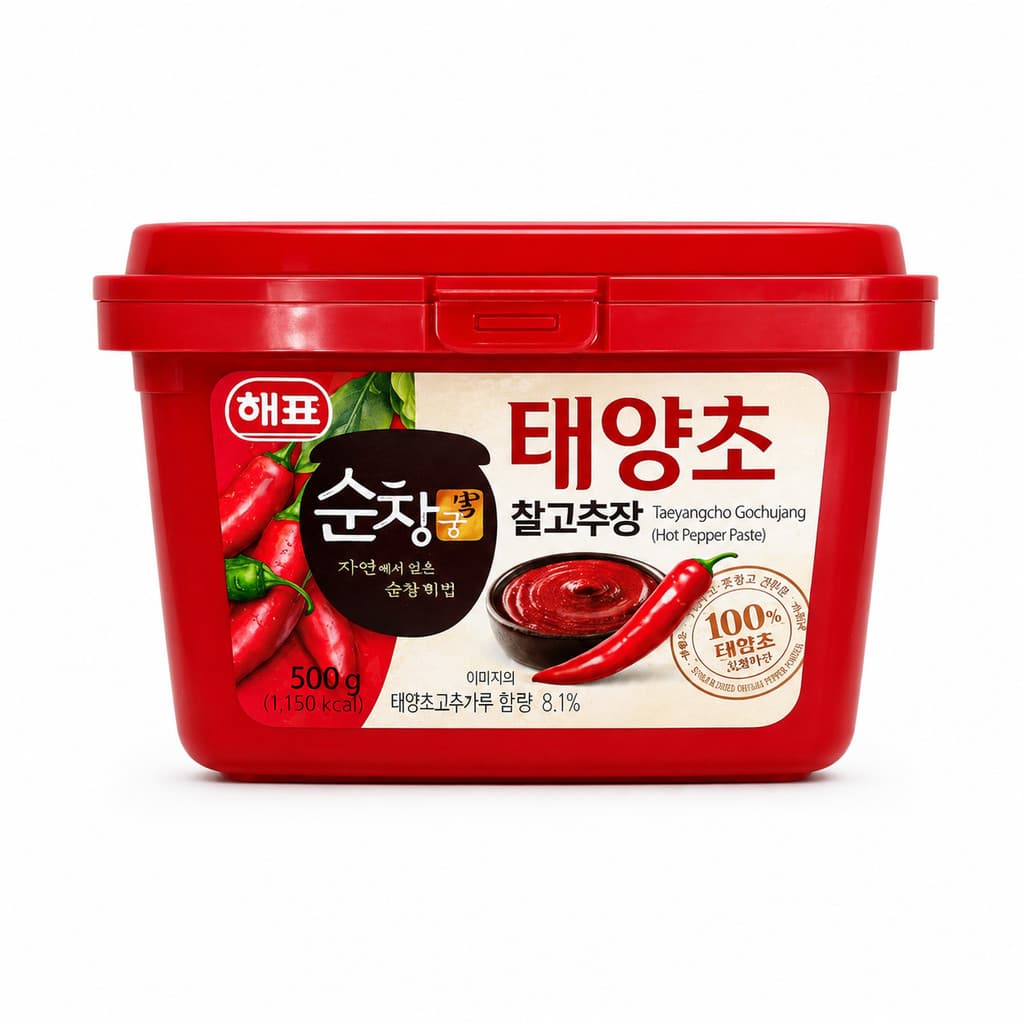 Pasta de Pimenta Coreana Gochujang Picância Média 500g