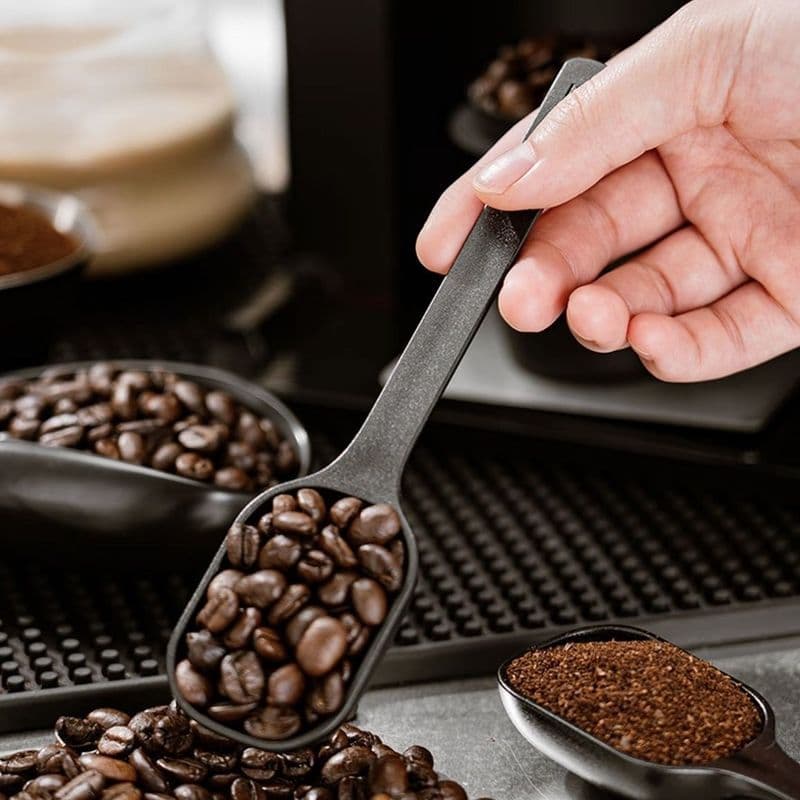 Colher de café com cabo longo, café em pó de alto valor, 10g, colher quantitativa para medição de grãos de café, uso dom