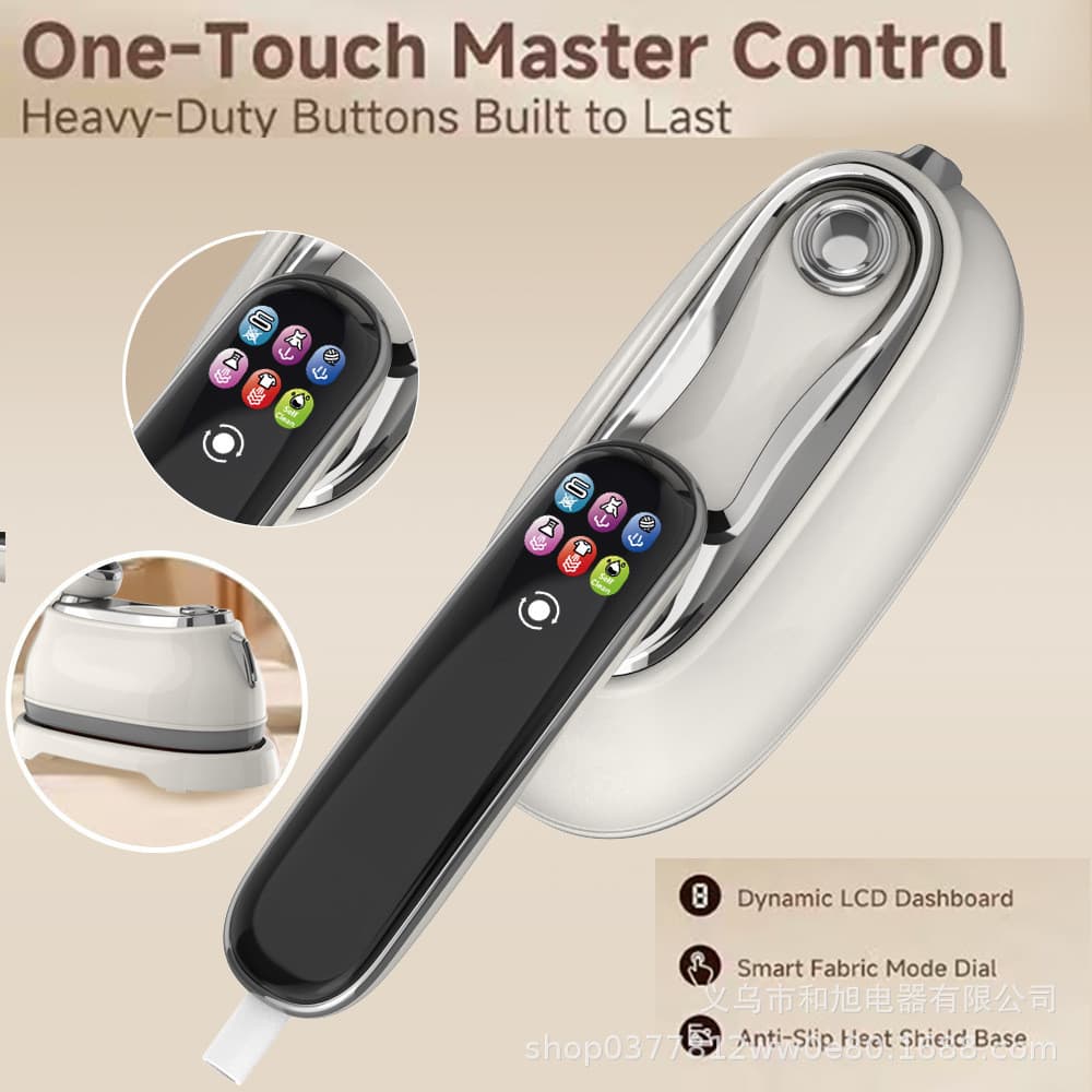 Vaporizador Portátil Para Roupas , Mini Ferro A Vapor Viagem , 4 Níveis , 1300W