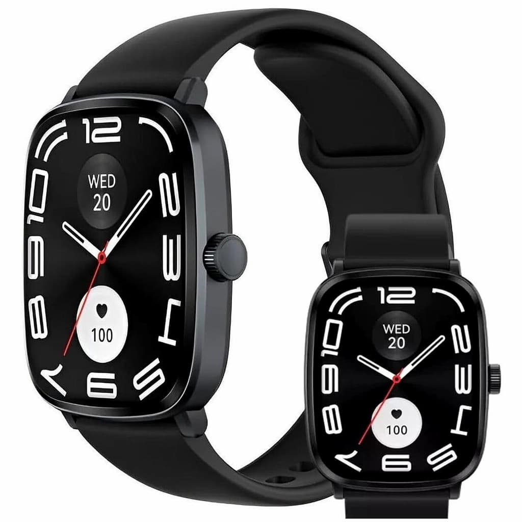 Relógio Haylou RS5 Smartwatch Tela AMOLED Bluetooth 5.3 Chamadas Notificações Bateria 10 Dias