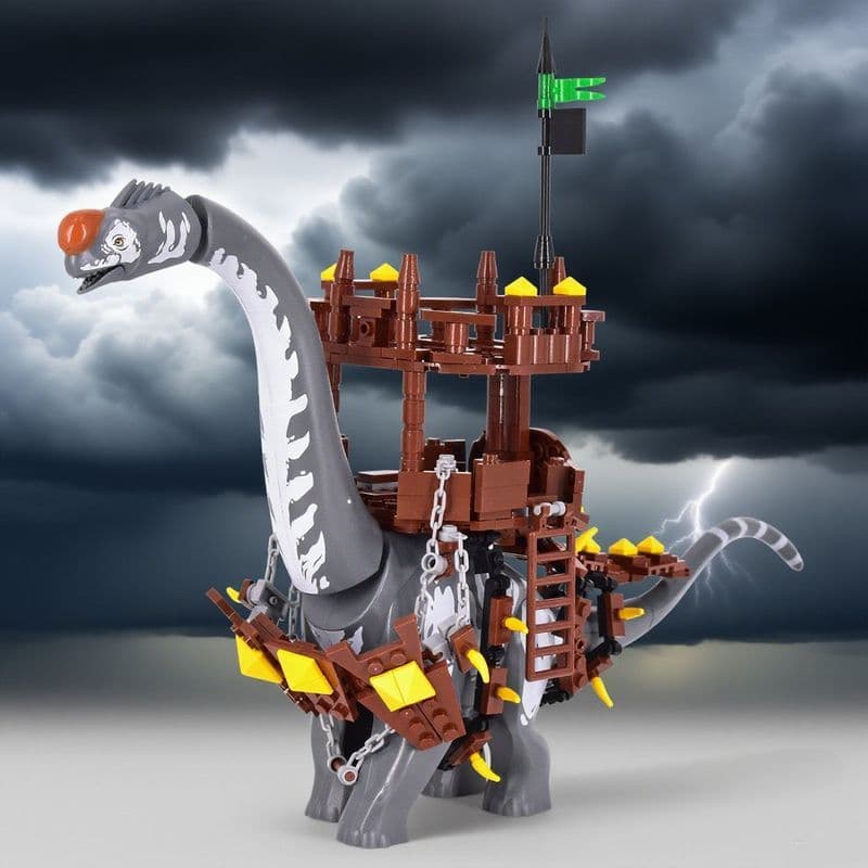 Compatível Lego dinossauro blocos de construção titã dragão Brachiosaurus montar crianças DIY montagem brinquedos orname
