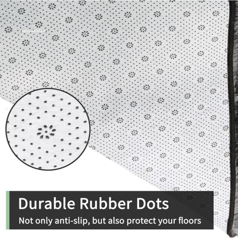 hhuuele1 Tapetes Para Sala De Estar 160x60cm , Tapete De Corredor Antiderrapante Lavável Crianças Quarto