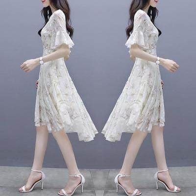 Legal novo estilo suave 2026 neve vestido feminino vestido feminino vestido elegante estampado saia giratória saia de co