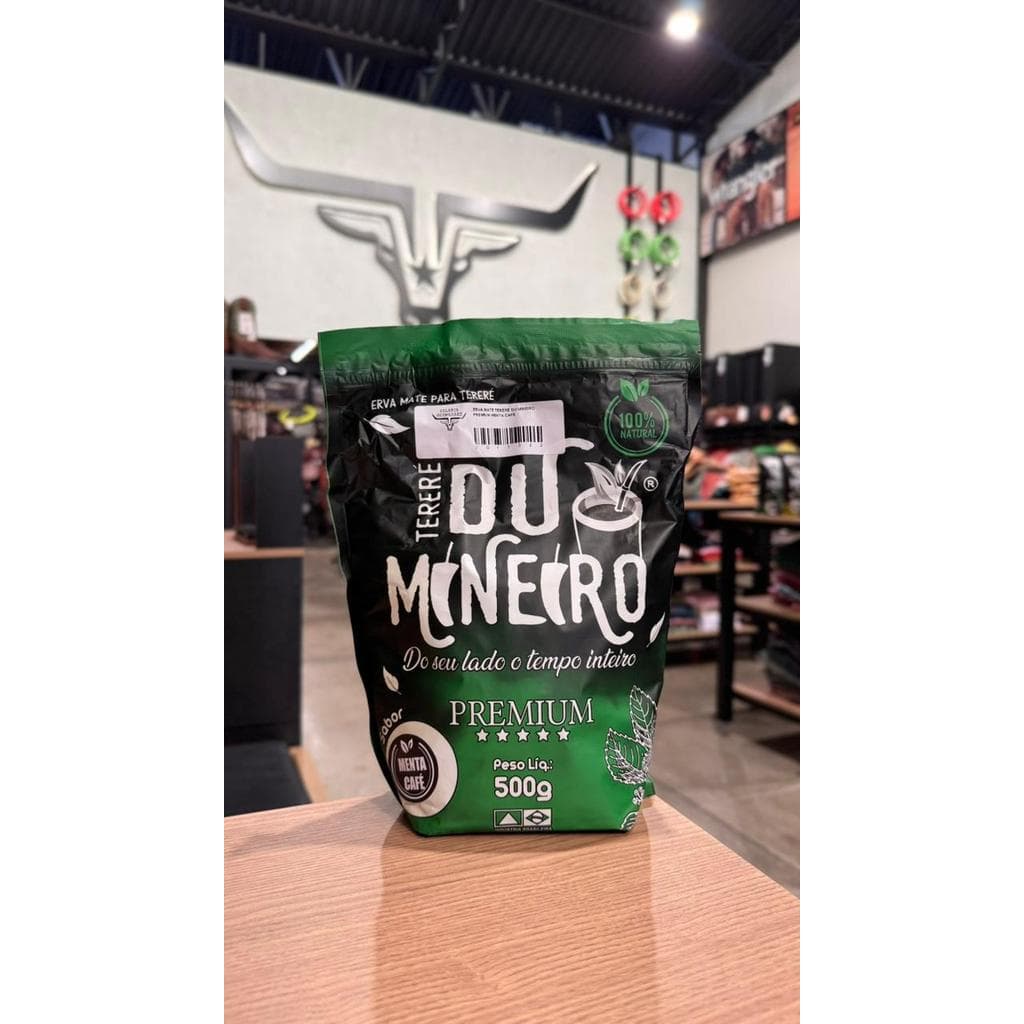 ERVA MATE TERERÉ DU MINEIRO PREMIUM MENTA CAFE