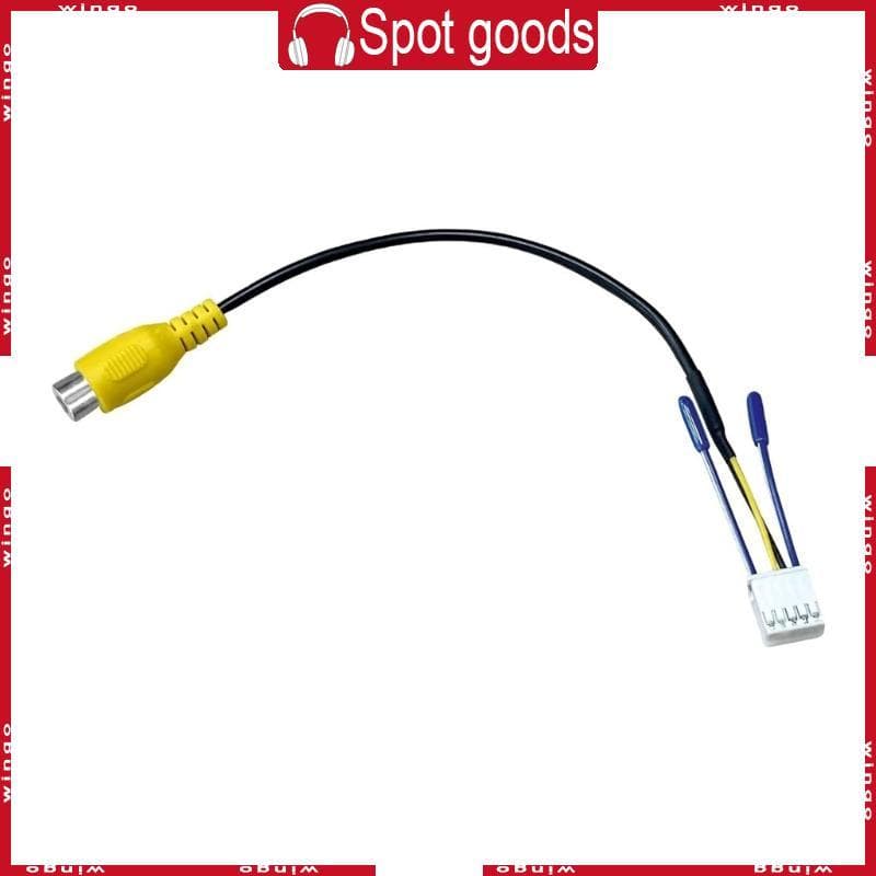 WIN 10 Pinos Para Monitor Carro Adaptador Câmera Traseira 20cm Estéreo