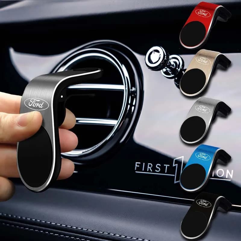 Suporte Magnético para Telefone em Forma de L para Carro, Suporte para Smartphone Ford Ranger C-Max S-Max Focus Gal