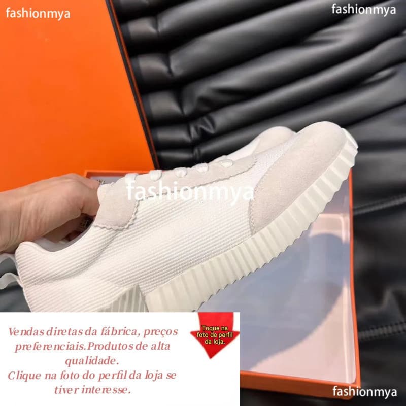 Item em estoque número 26, novos tênis masculinos H respiráveis para o verão, tênis esportivos casuais.