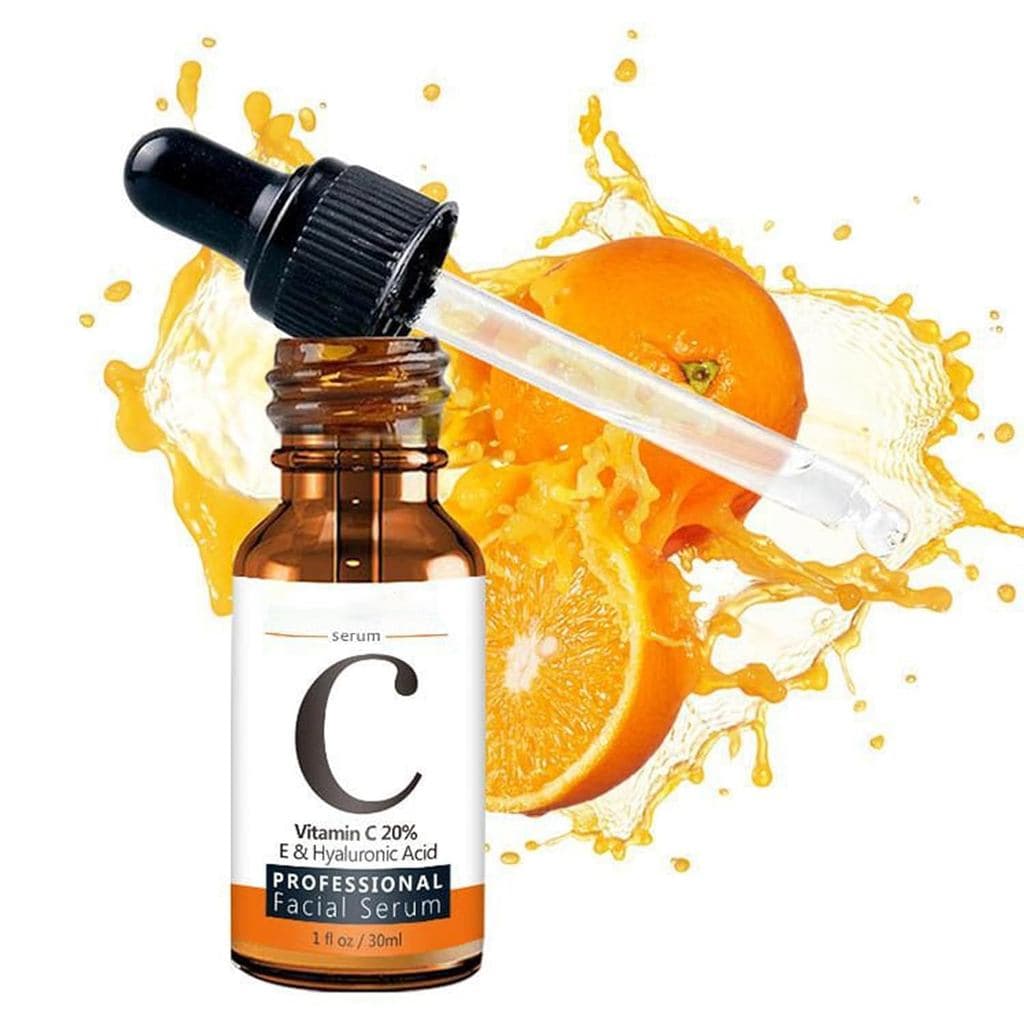 Sérum Facial de Vitamina C, Sérum de Vitamina C para o Rosto, Sérum de Vitamina C 100% Pura para Hidratação Facial, Firm