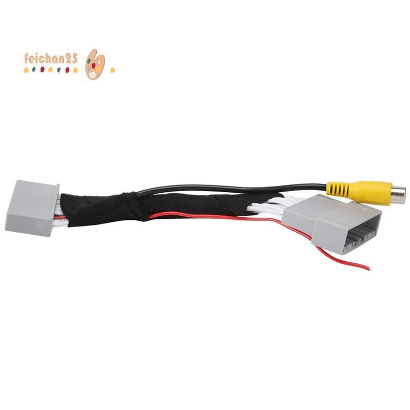 [Fast F] Adaptador De Câmera De Visão Traseira Do Carro , Cabo De Chicote De Fios , Conector De Vídeo Para EXI 2012-2016