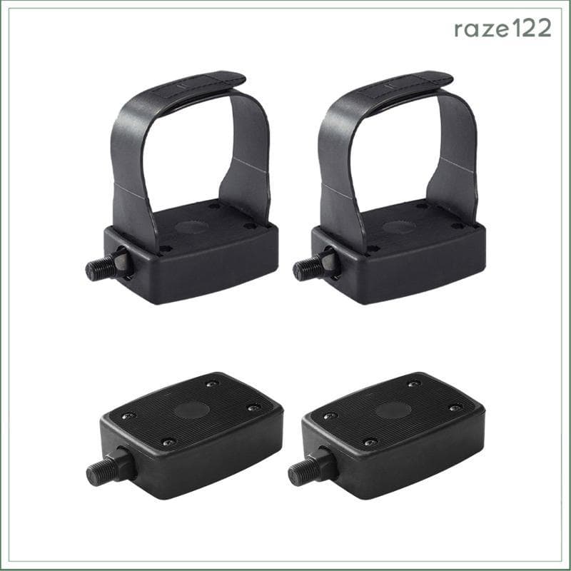 [Raze122] Pedal De Bicicleta Ergométrica Peças De Ciclismo Eixo De 1/2 Polegada Interna Aptidão