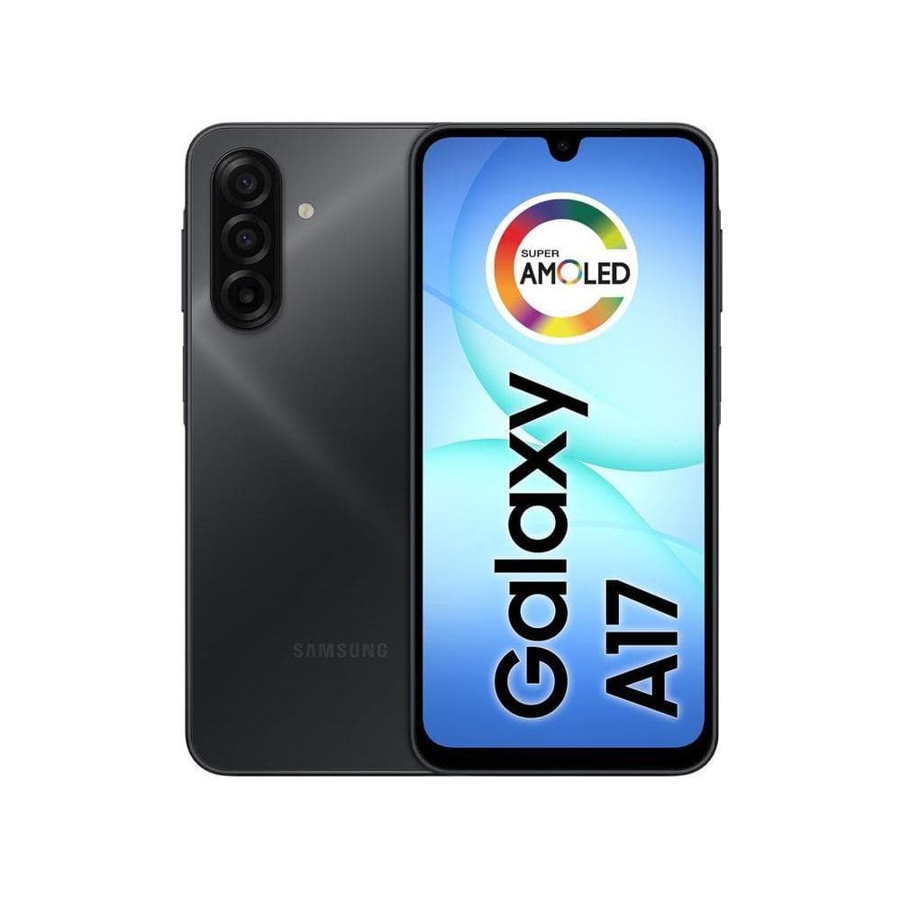 Celular Samsung Galaxy A17 RAM 6, 7" Câm. Tripla + Selfie 13MP