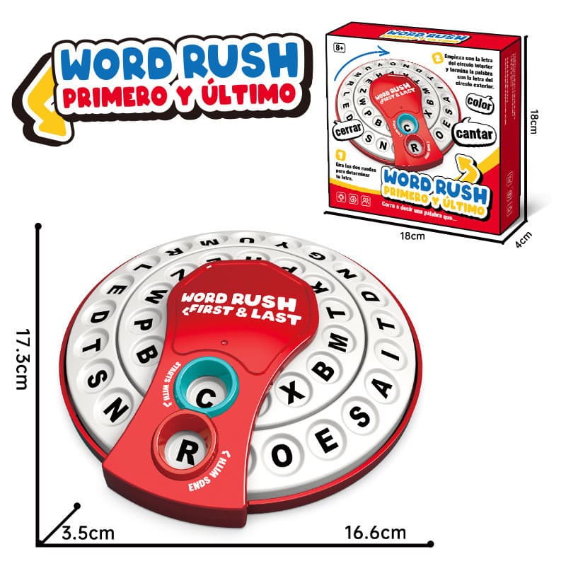 Cross-Border TK Amazon portátil carta tabuleiro de xadrez rotativo jogo de tabuleiro festa de família interação pai-filh