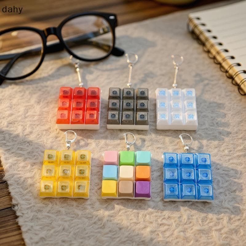 [dahy] Tampas De Teclado De Dedo De 9 Teclas : Brinquedo De Alívio De Estresse Para Teclados Mecânicos