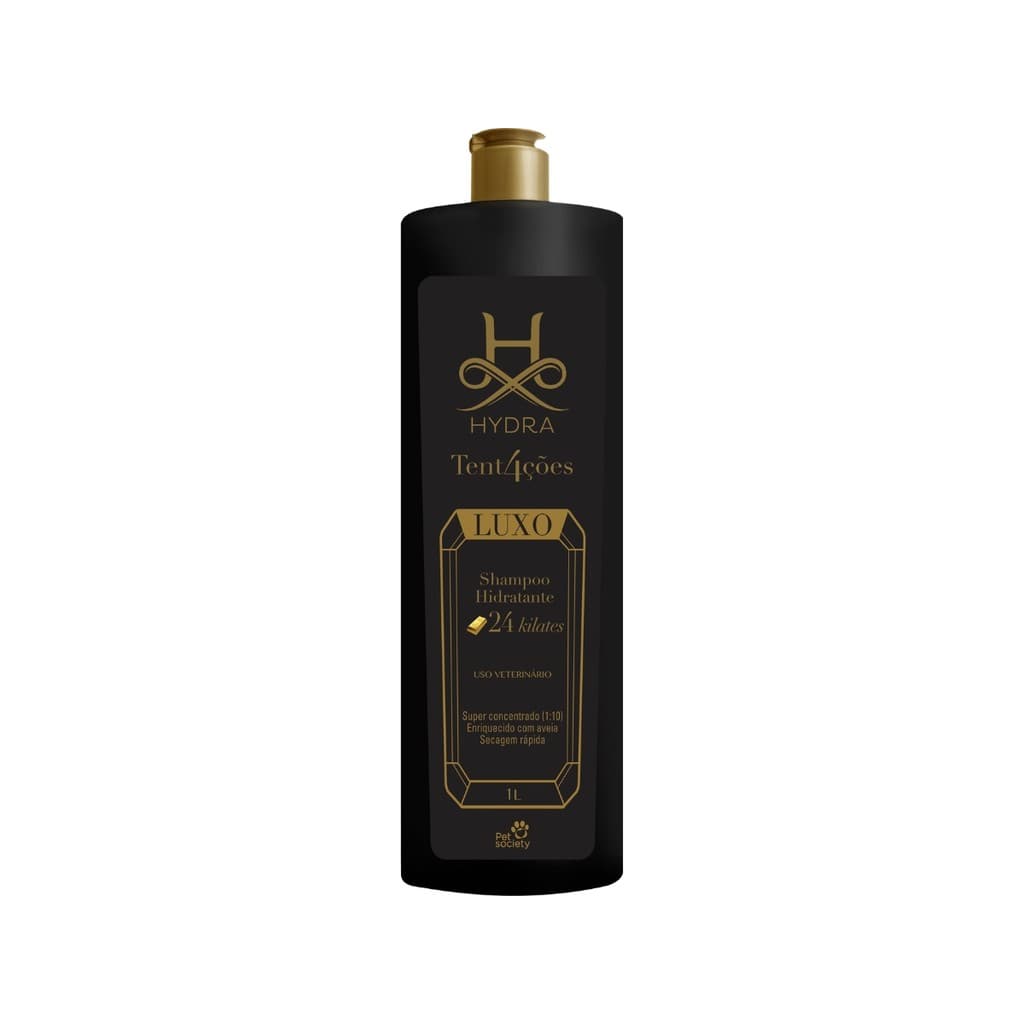 Shampoo Hidratante Hydra Tentações Luxo 1l - PetSociety