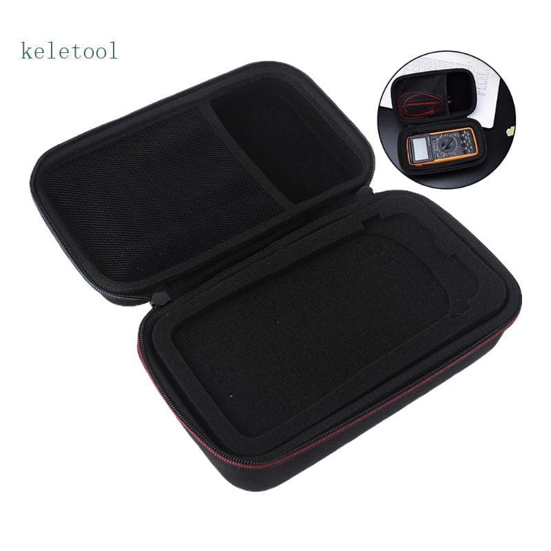 Kele Estojo Rígido Para Multímetro Digital, Bolsa Armazenamento Viagem 15B + 17B + 18B F115C F116C F117C S