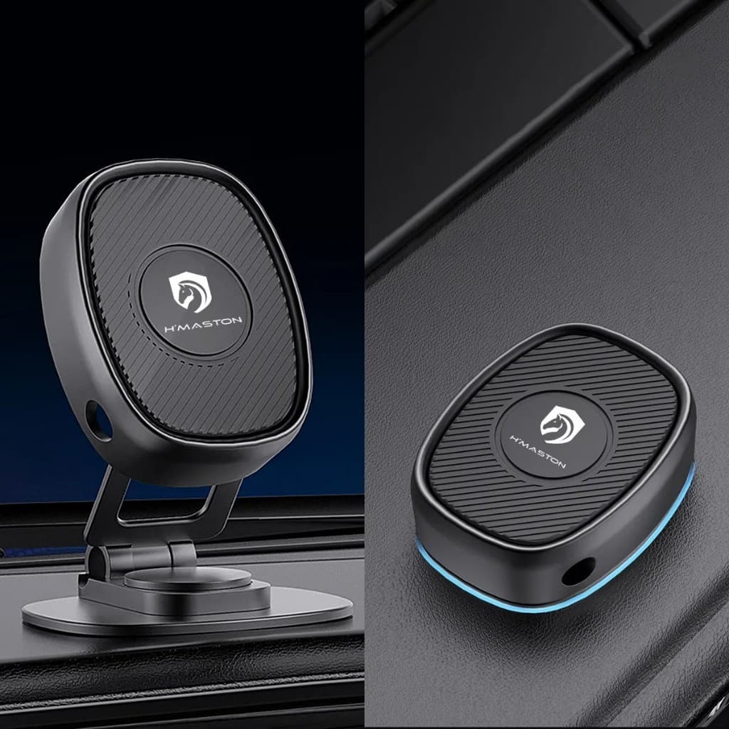 Suporte Magnético Celular Carro 360° Universal Ímã Forte Metal Robusto