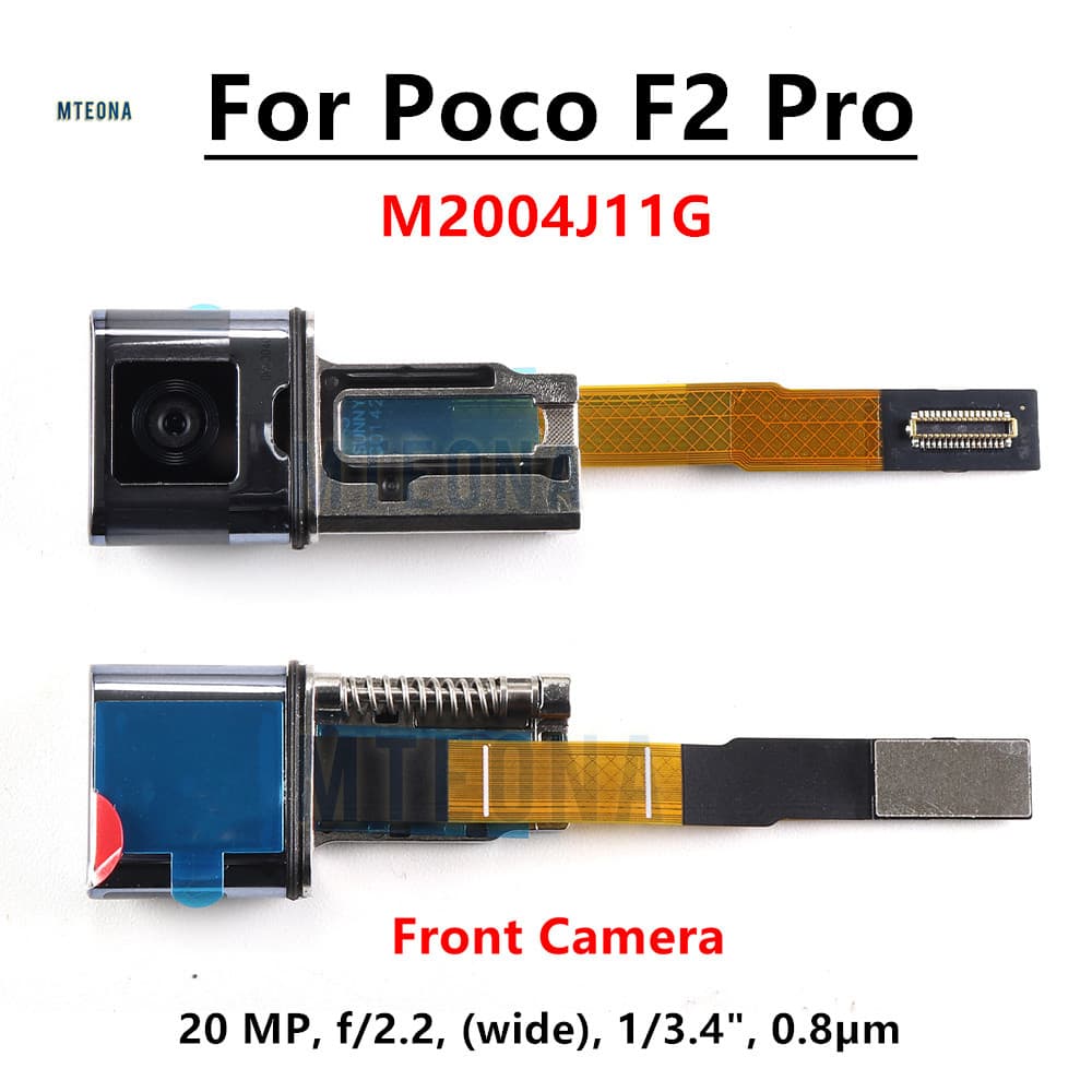 Módulo De Câmera Frontal De 20MP Cabo Flexível Pequenas Peças De Reparo De Smartphone Selfie Para Xiaomi Poco F2 Pro