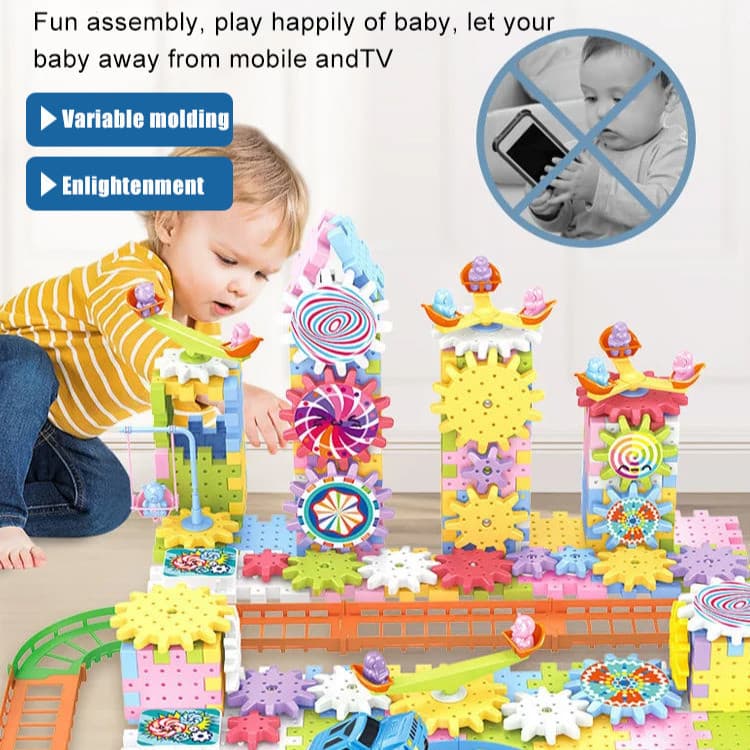 [Brinquedo Educativo Divertido] [Blocos Grandes Educativos] Brinquedos/Blocos De Construção/3-6 Anos